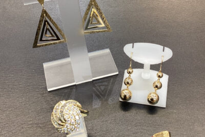 ピアス、クロスペンダントトップ、リング